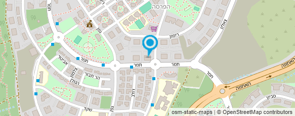 מפת הגעה אל מסגריית ארזים