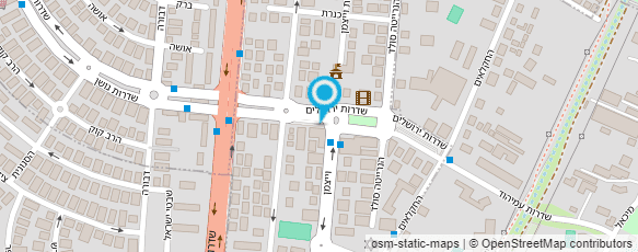 מפת הגעה אל סוד הפיצה- קריית ביאליק