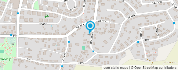 מפת הגעה אל נגריית עיצוב בעץ