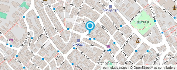 מפת הגעה אל שחר לאופמן - פיזיותרפיה רצפת אגן ואורתופדיה