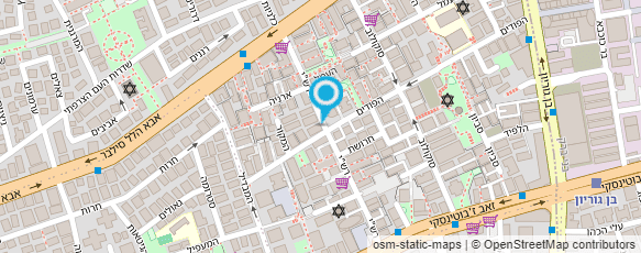 מפת הגעה אל פיצה טוניס מפת הגעה אל פיצה טוניס