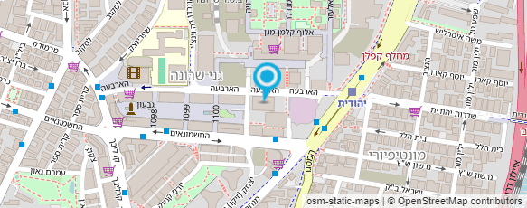 מפת הגעה אל גל אבירם אופרובר עורך דין ונוטריון