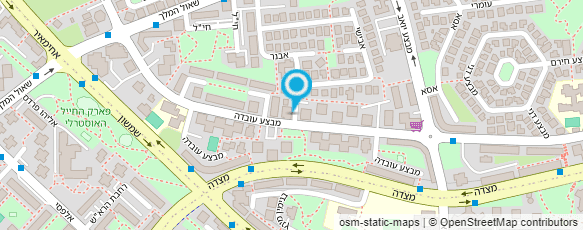 מפת הגעה אל פיצה פאן באר שבע