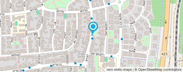 מפת הגעה אל מרכז עדן