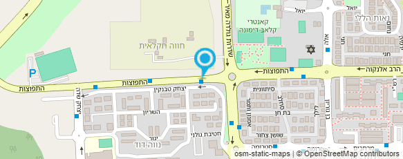 מפת הגעה אל ויאולה דקור - שירותי דפוס מתקדמים