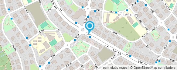 מפת הגעה אל פלאפל ברכה