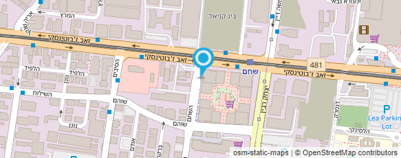 מפת הגעה אל בניהו לאבל, משרד עורכי דין