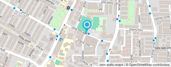 מפת הגעה אל מיגון אזרחי