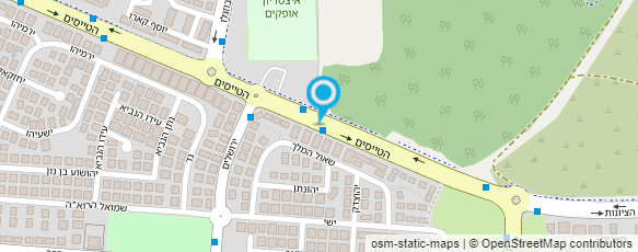 מפת הגעה אל טוען רבני שריה אלישיב