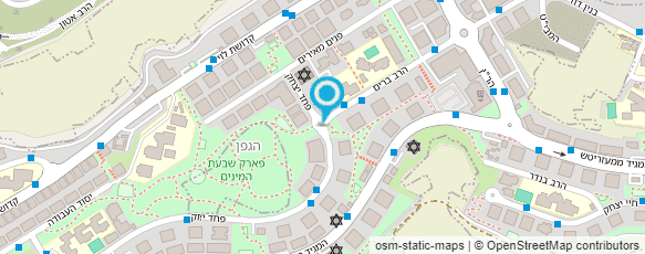 מפת הגעה אל הדסה חיבור בין הגוף לנפש