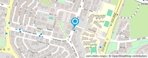 מפת הגעה אל סיגל ימין מגן קלינאית תקשורת התפתחותית