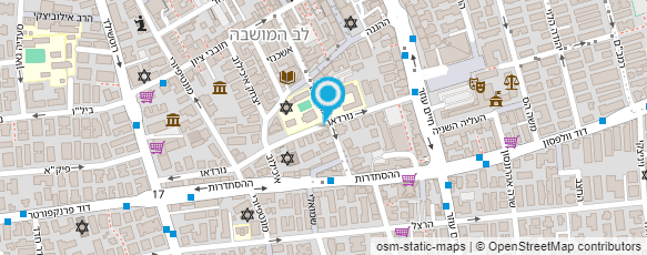 מפת הגעה אל עו"ד אברהם ישראלוב