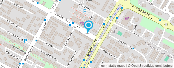 מפת הגעה אל קליק סלולר פלוס