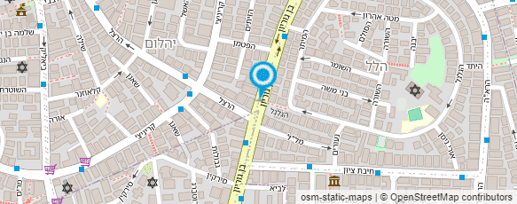 מפת הגעה אל אלי צבעים וסיידים