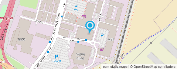 מפת הגעה אל טל רובין, משרד עורכי דין