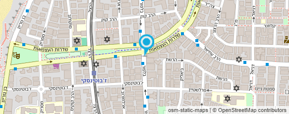 מפת הגעה אל צ'יף בורגר