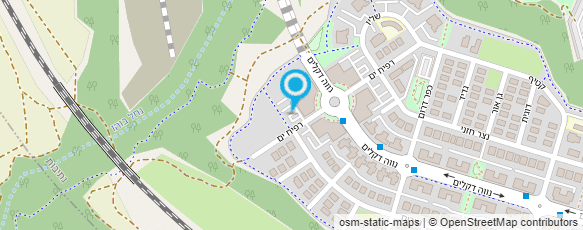 מפת הגעה אל חן איילה גרוס - מאפרת ומסרקת כלות