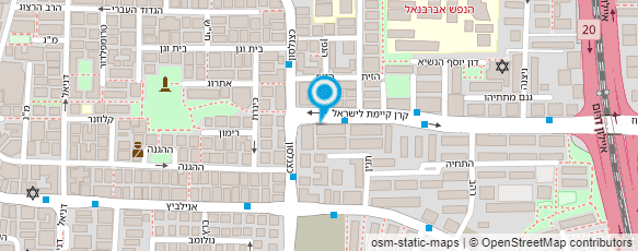 מפת הגעה אל יוסי דיין עבודות שיפוצים