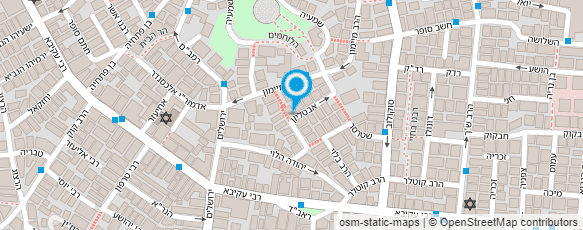 מפת הגעה אל משרד עורכי דין - משה ליפל