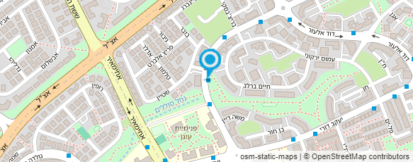 מפת הגעה אל קוסמטיקאית מקצועית