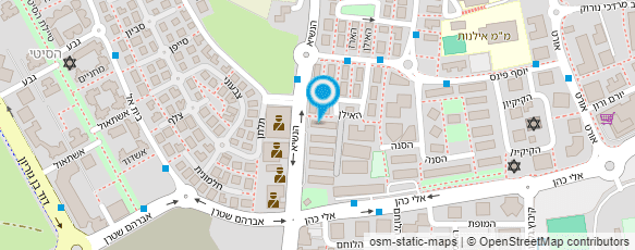 מפת הגעה אל הרב שנהב עסיס - פסיכותרפיסט ויועץ נישואין מוסמך