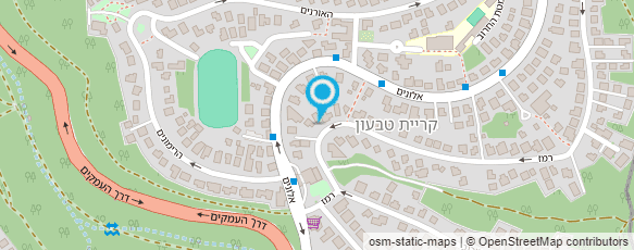 מפת הגעה אל מכון שמיעה טבעון