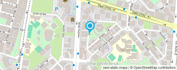 מפת הגעה אל עורכת דין ליזט לוז ענבי