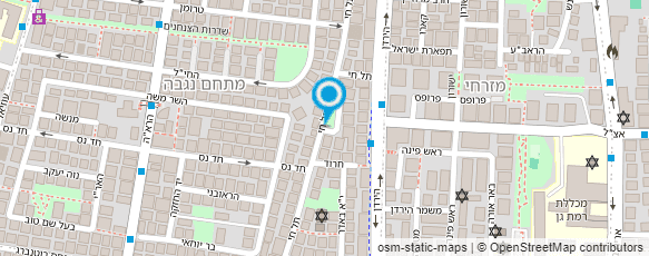 מפת הגעה אל עמירם בי"ס לנהיגה