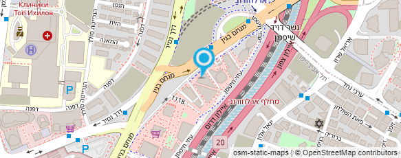 מפת הגעה אל יחיאל עקיש משרד עו"ד