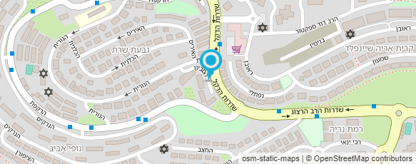 מפת הגעה אל BS TRAVEL שירותי הסעות