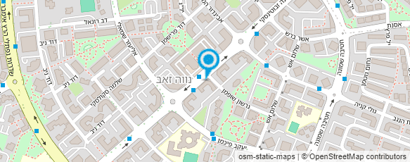 מפת הגעה אל בית הפול והשווארמה נווה זאב