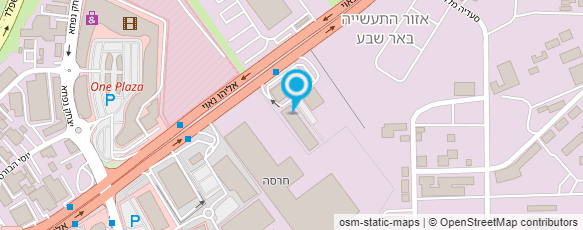 מפת הגעה אל בית הפול הירוק ביג באר שבע