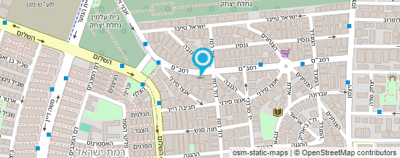 מפת הגעה אל אלון משולם