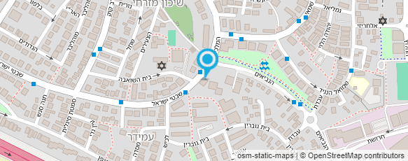 מפת הגעה אל פיצה הביתה