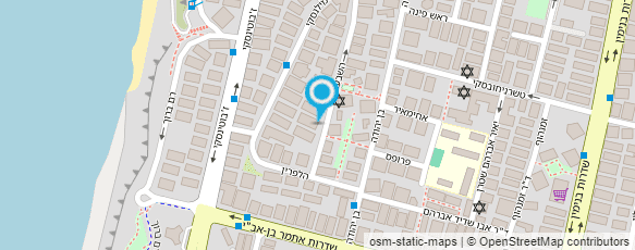 מפת הגעה אל נוח ברנט מורה לנהיגה בנתניה