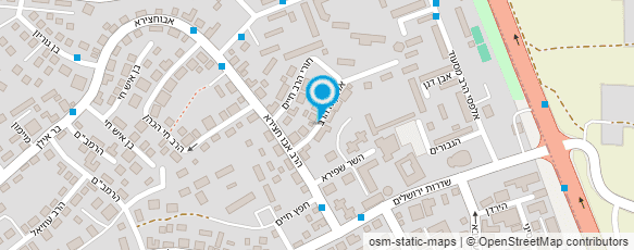 מפת הגעה אל מרכז מרפא גוף נפש