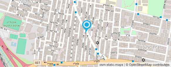 מפת הגעה אל פאסט פוד