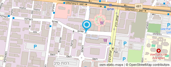 מפת הגעה אל לינוי מלקין המר - עו"ד