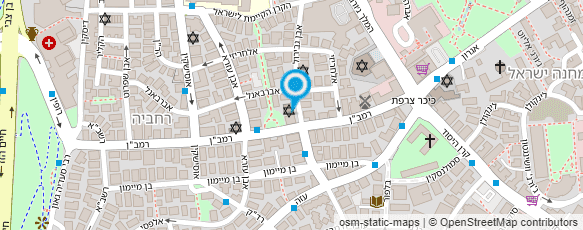 מפת הגעה אל קפה רמב"ן