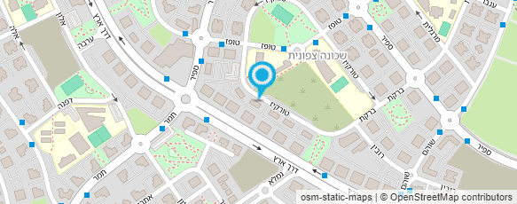 מפת הגעה אל מוסך נייד d.drive