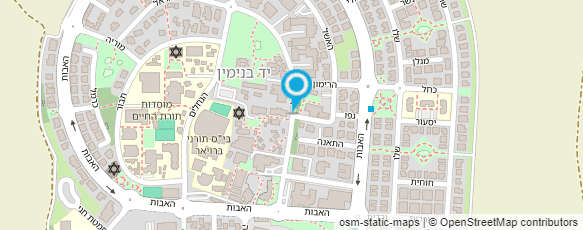 מפת הגעה אל נדב חזן