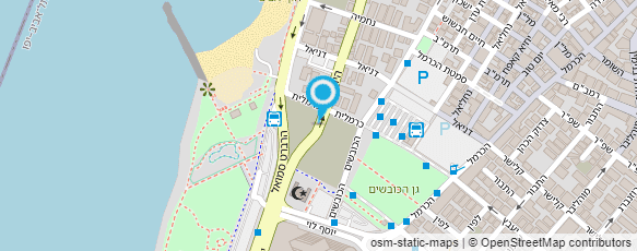 מפת הגעה אל פורטל מעסים ומטפלים