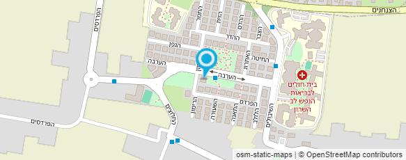 מפת הגעה אל נועה עופר-כהן טיפול רגשי