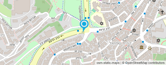 מפת הגעה אל נעמי קוסמטיקאית בירושלים מפת הגעה אל נעמי קוסמטיקאית בירושלים