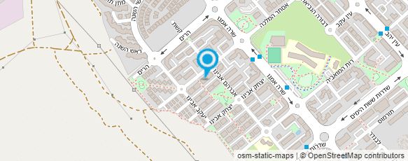 מפת הגעה אל מוניות רפאל