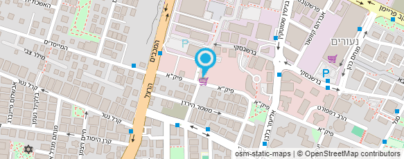 מפת הגעה אל דש פיננסים