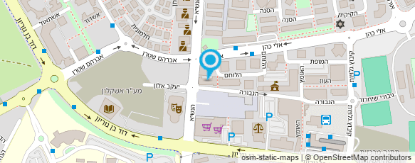 מפת הגעה אל מוניות אקספרס 24