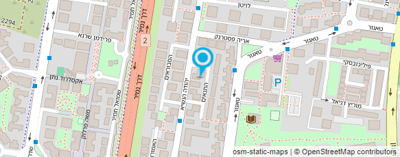 מפת הגעה אל יעל מנדלוביץ טיפולי שיאצו ועיסוי