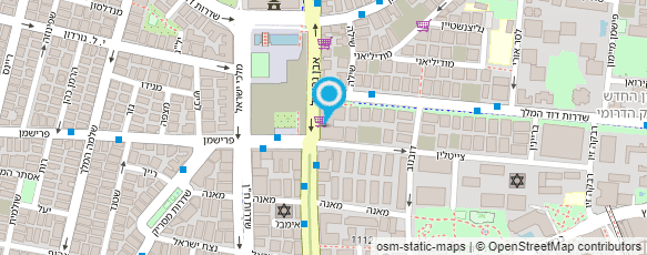 מפת הגעה אל לה ברקה תל אביב