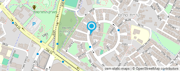 מפת הגעה אל מחסל החרקים